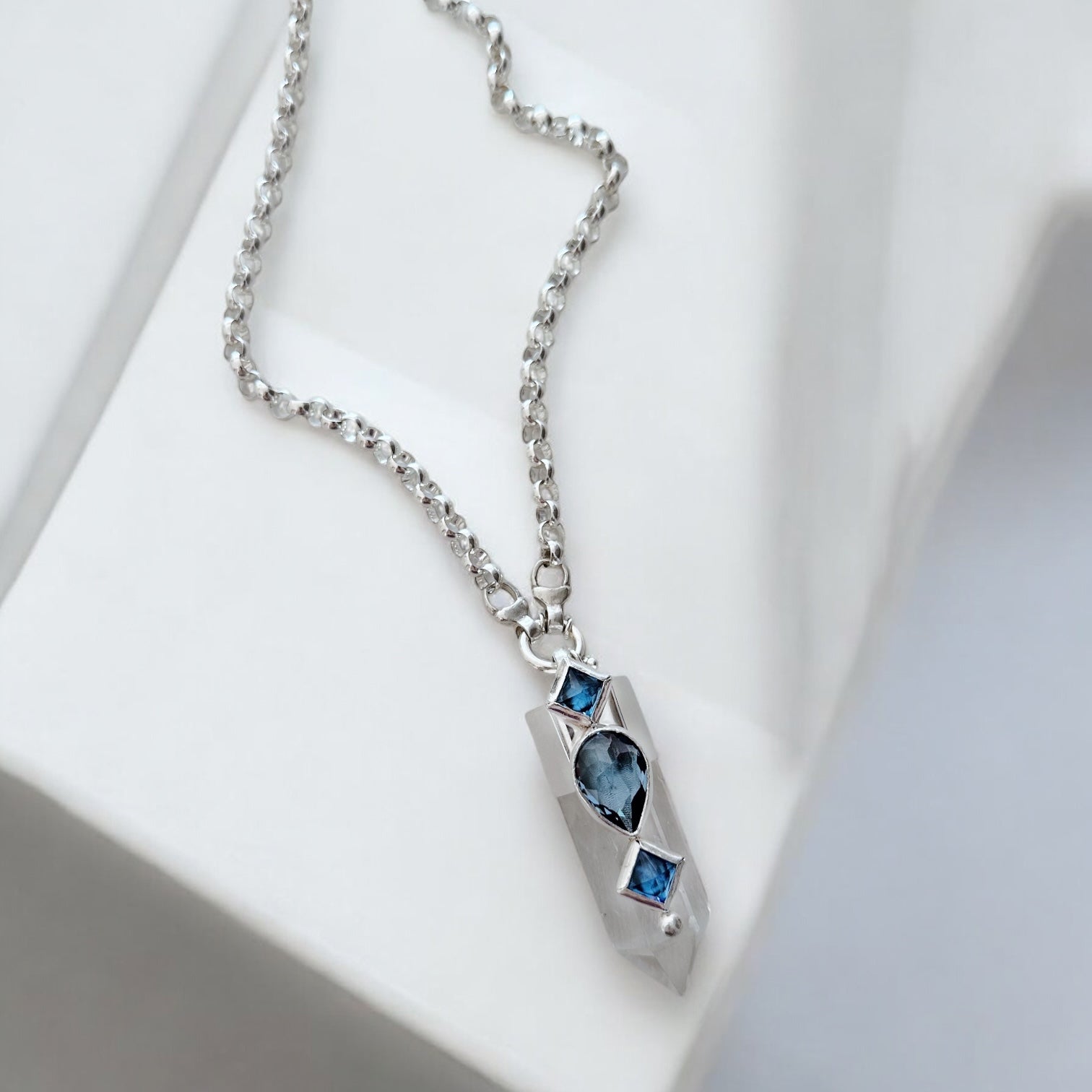 Colgante Punta Cuarzo Paraíso V