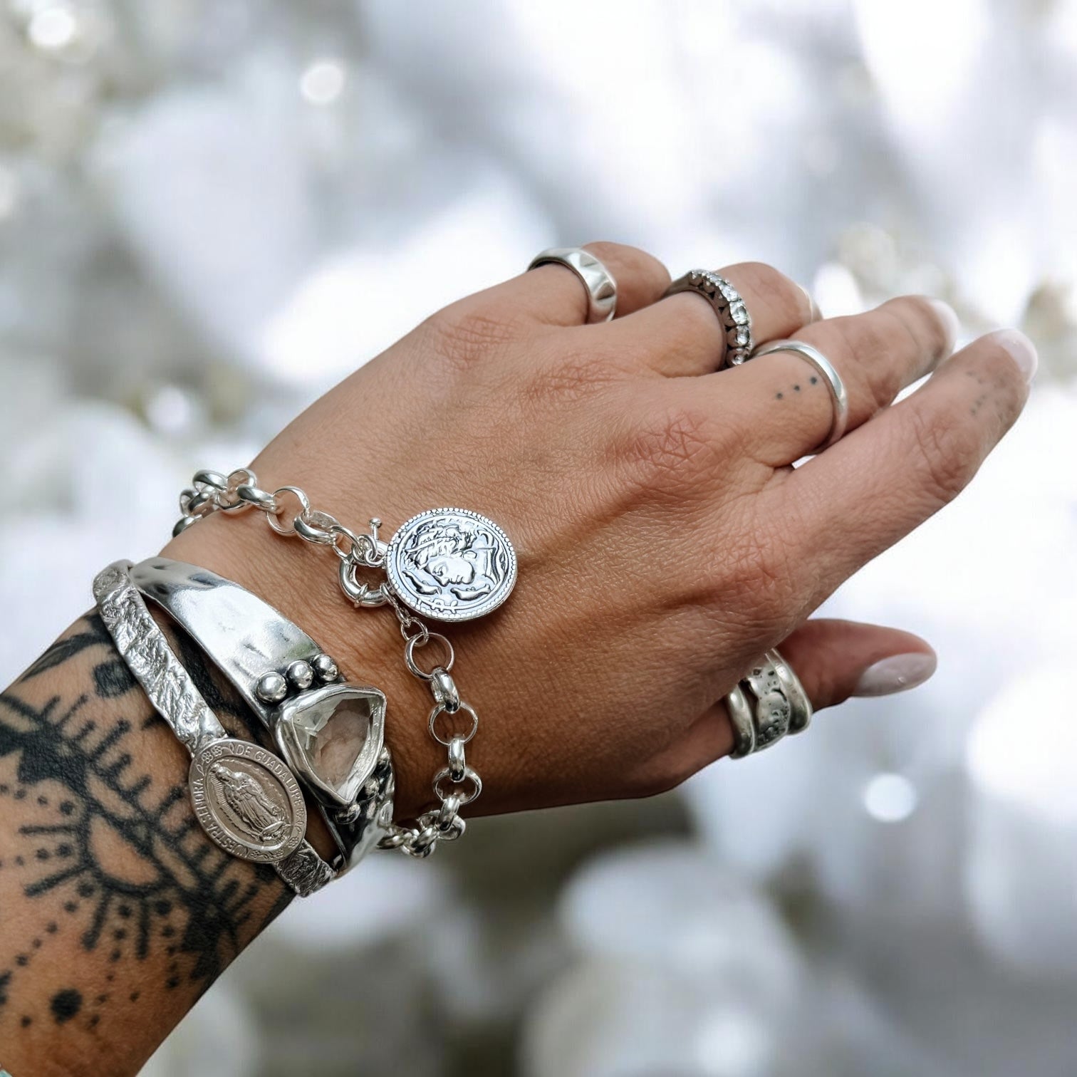 Pulsera Rolo Romana - “M”