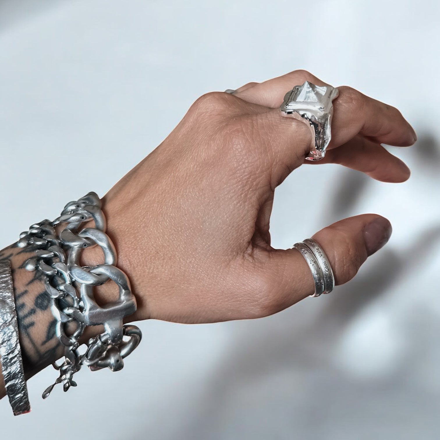 Anillo Piedra Madre - talla 16