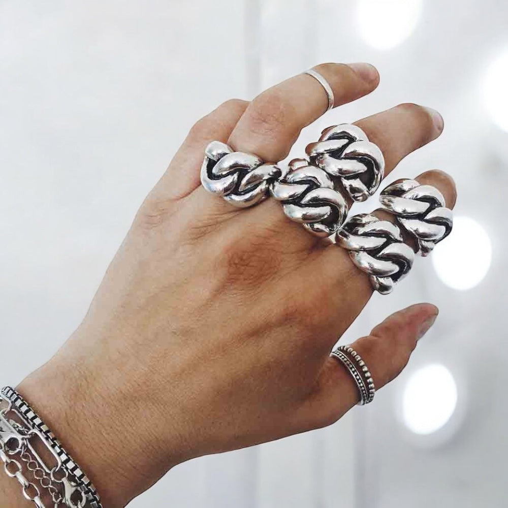 Anillo Cadena Gorda