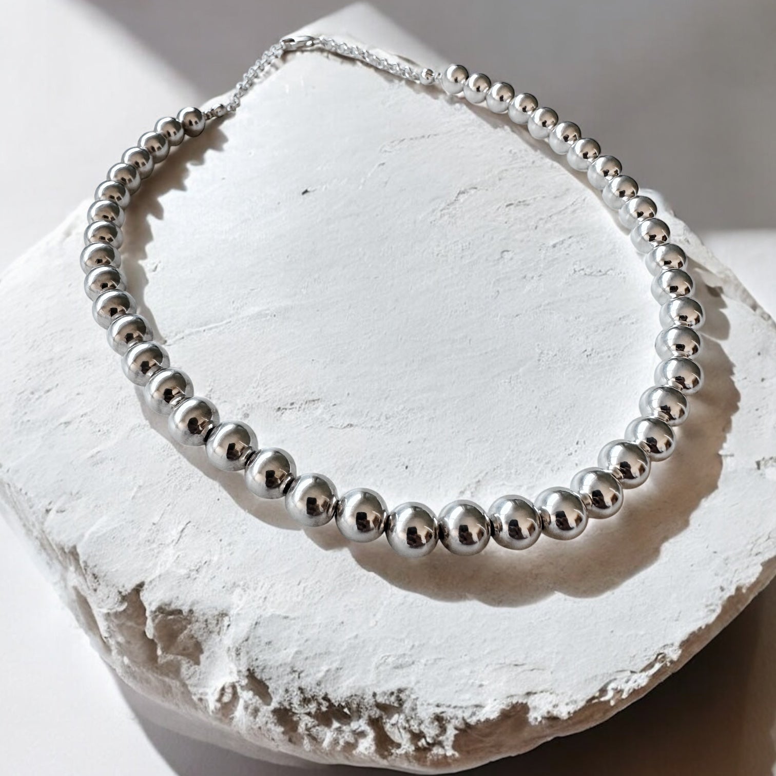 Collar Rocking Balls - Total Silver