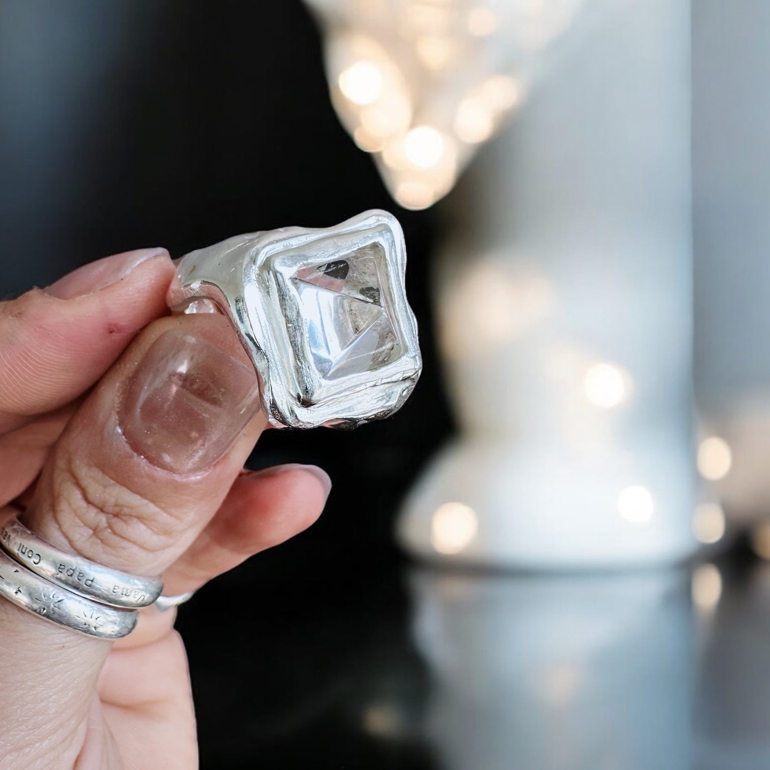 Anillo Piedra Madre - talla 16