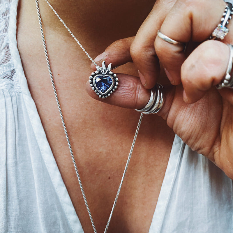 Colgante Detente Fine - Varias Piedras