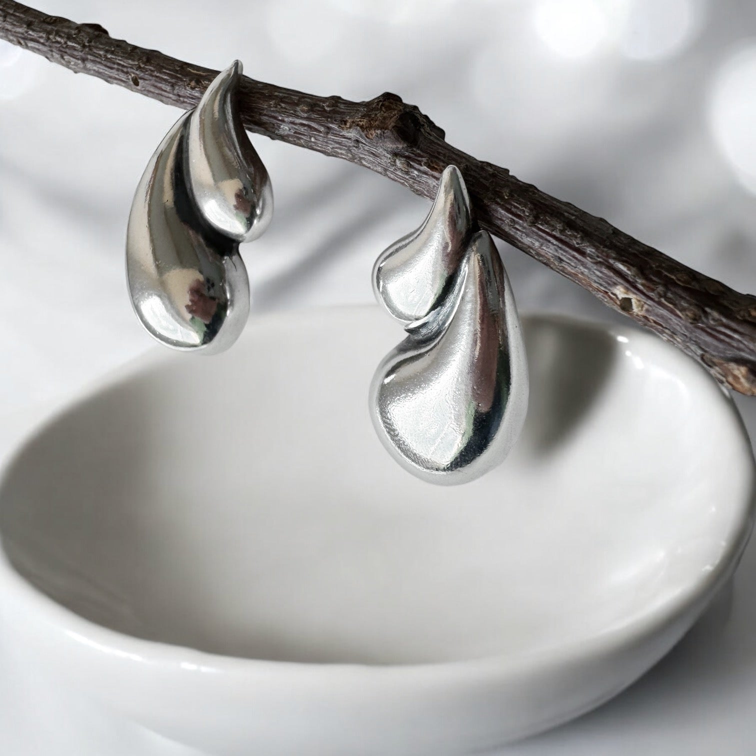 Aros Gota Doble baby