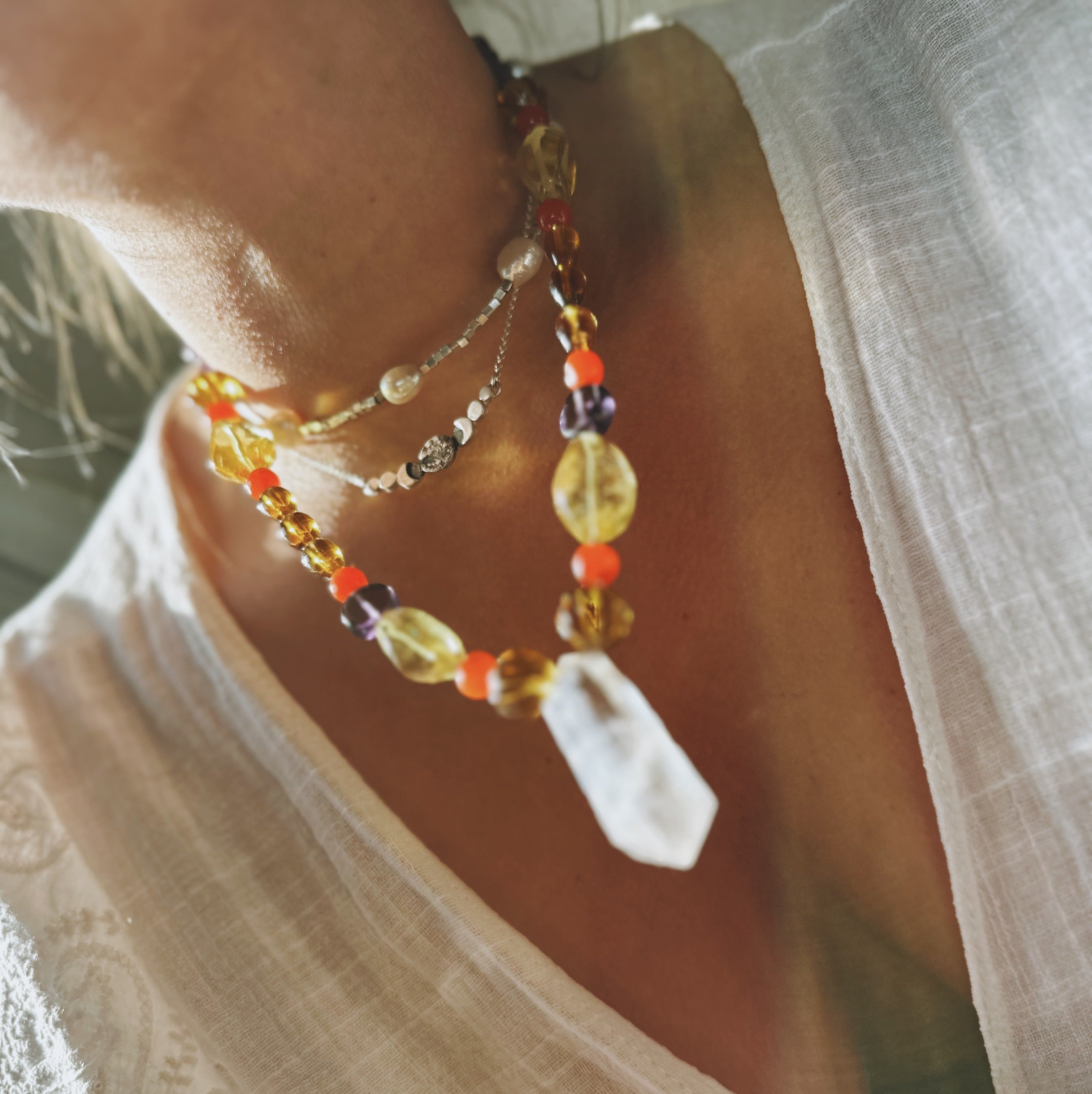 Collar Tibetano - Maracuyá Spritz