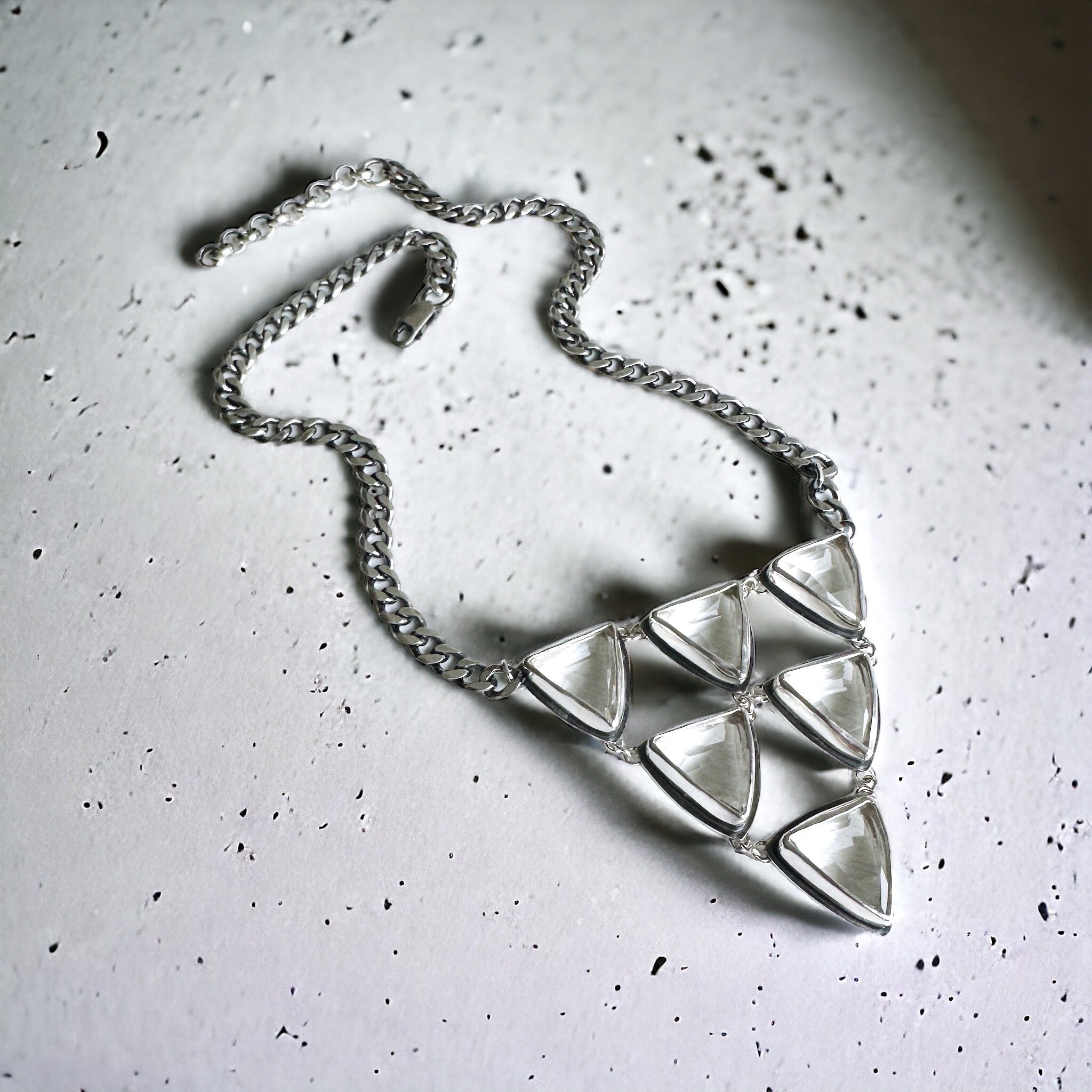 Collar Geometría Sagrada - White - PREVENTA