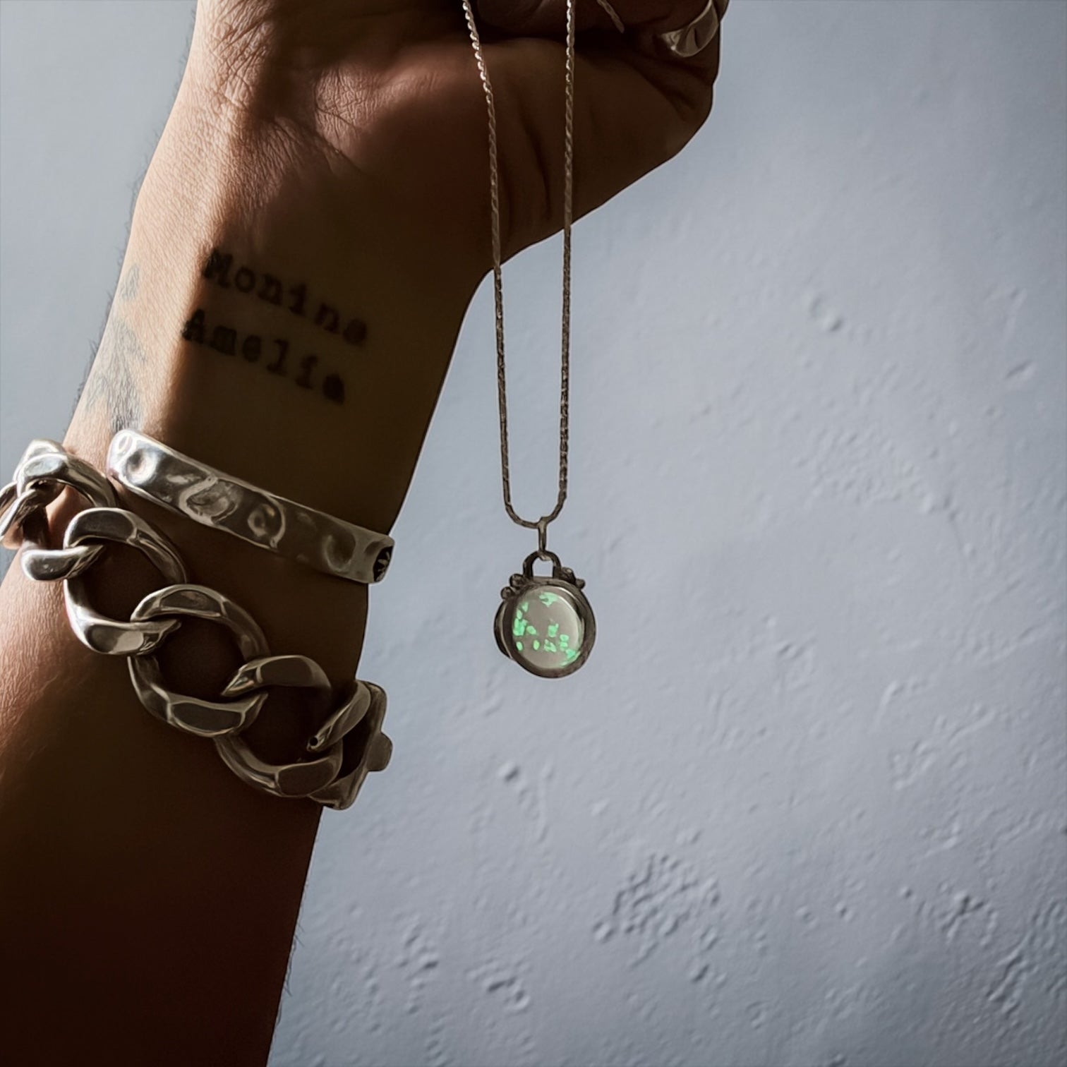 Colgante Mini Halo "L” Lumi Glow