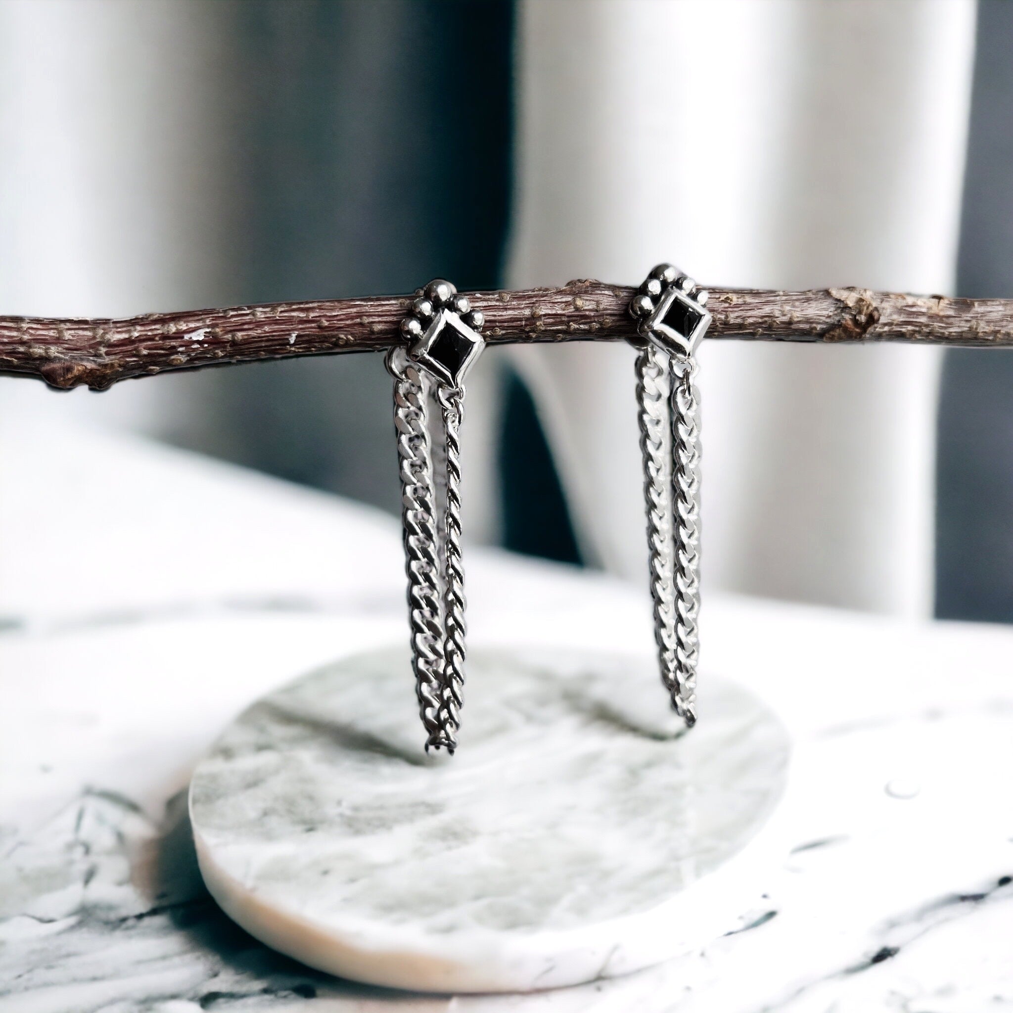 Aros encadenado onix