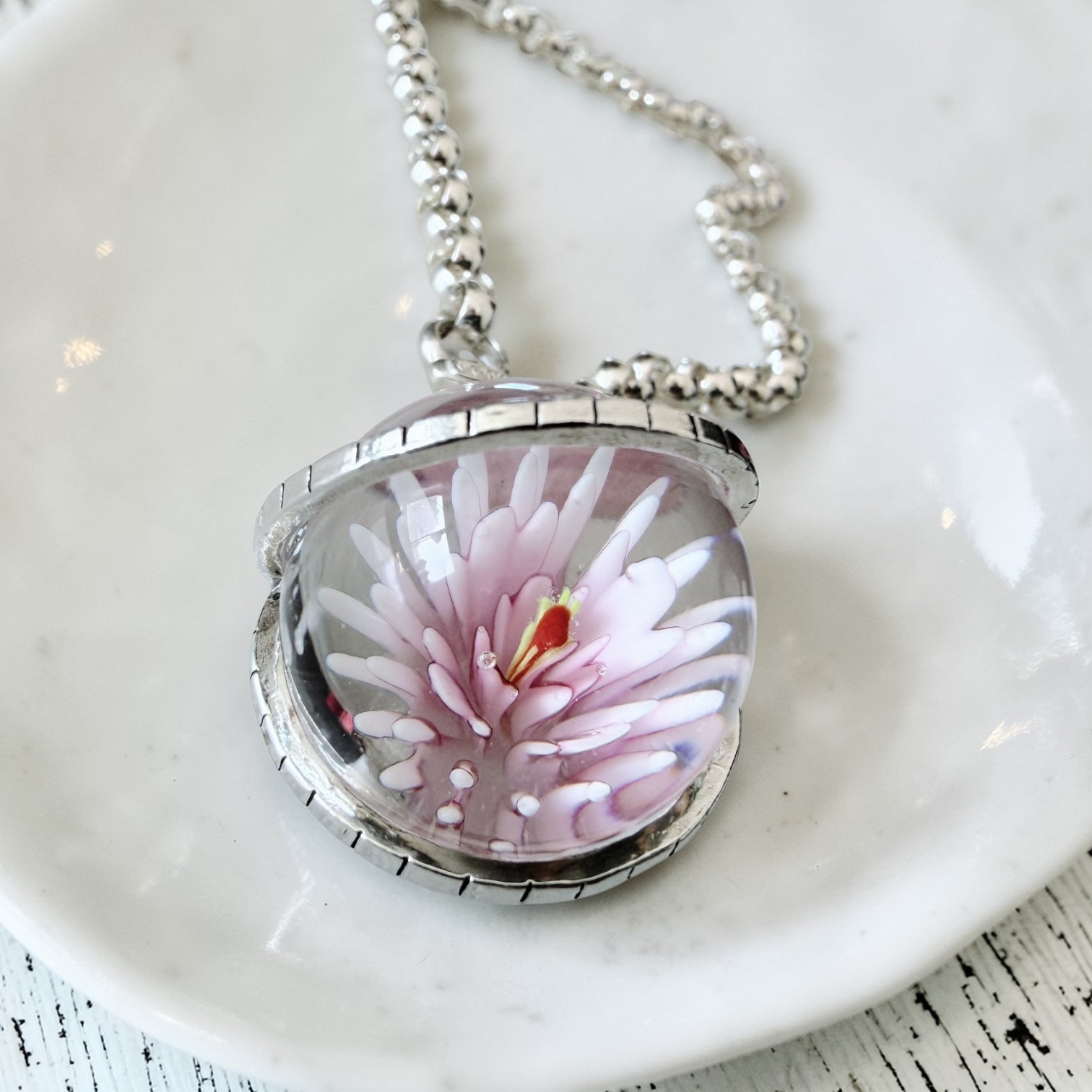 Colgante Halo XL - Cápsula Flor