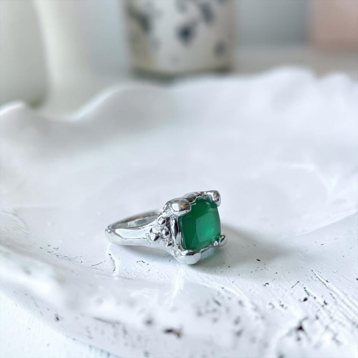 Anillo Allegoria - Emerald Green