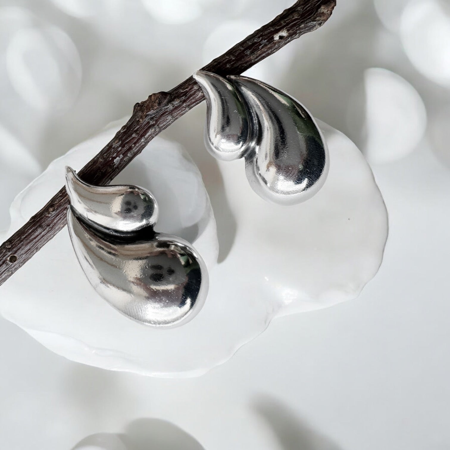 Aros Gota Doble baby