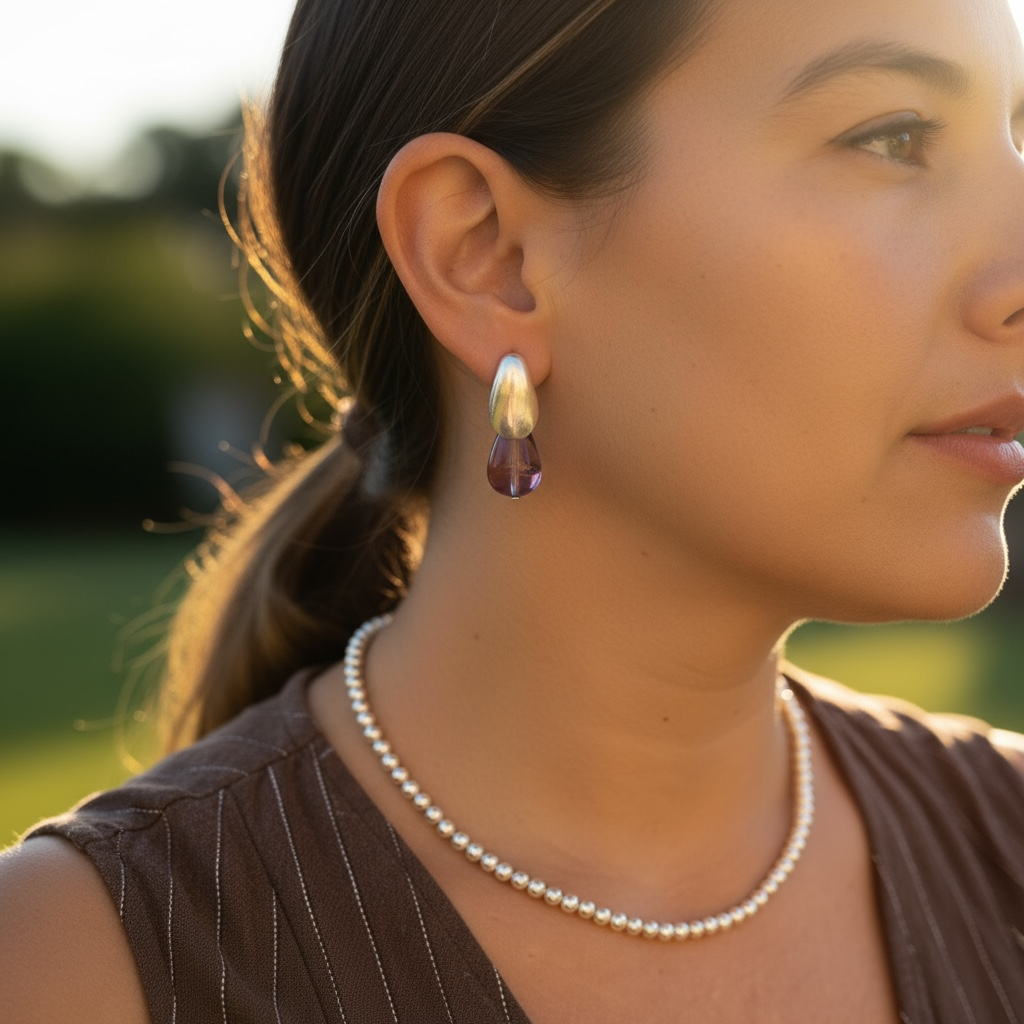 Aros Gota Luminia - Burgundy