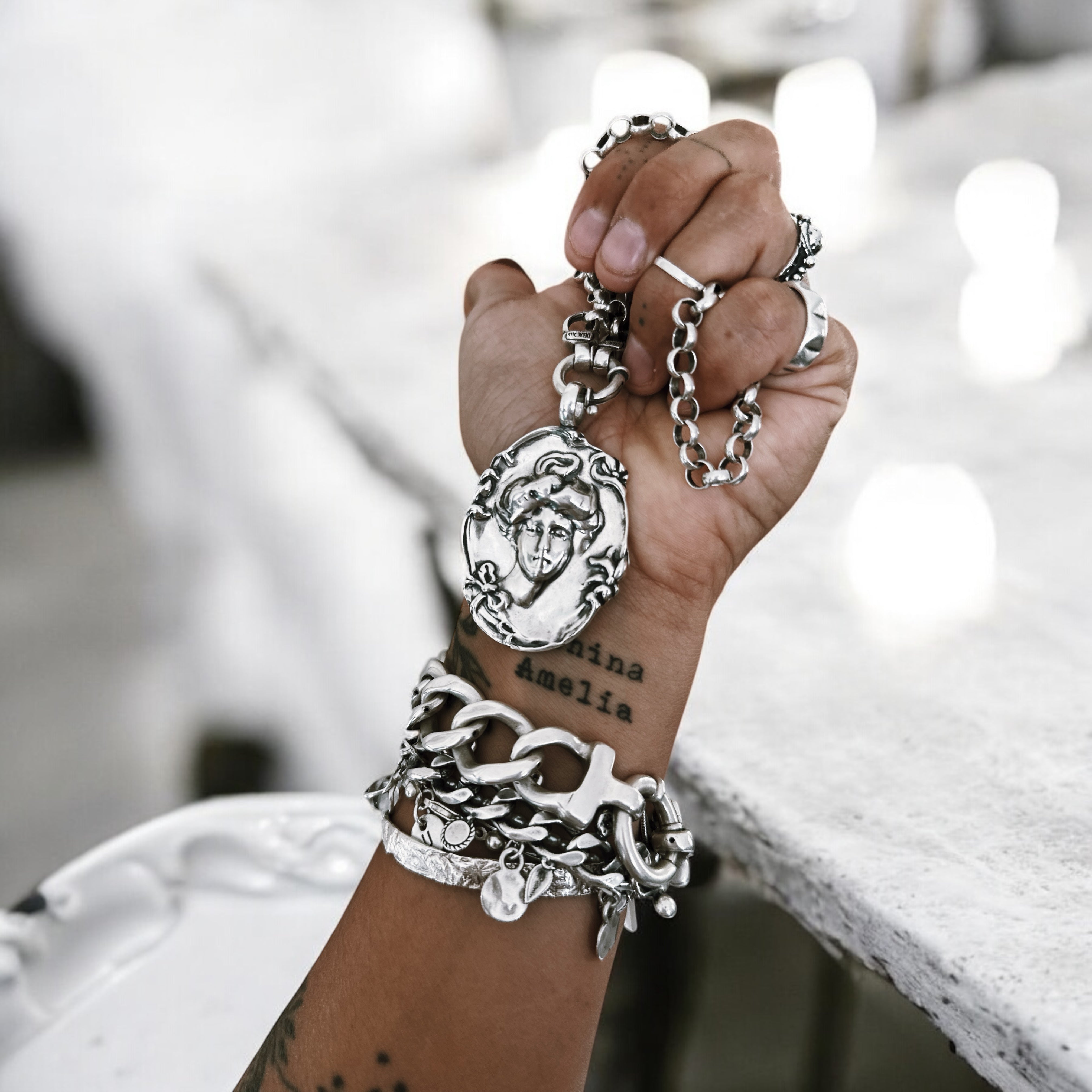 Colgante Camafeo de la Musa