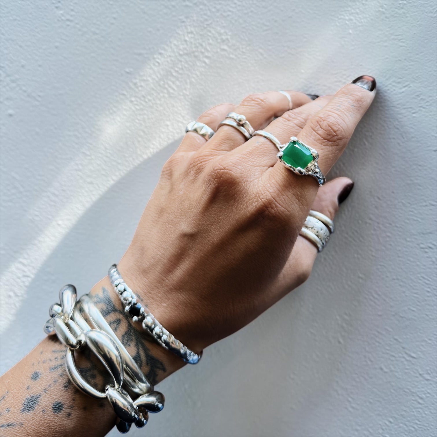 Anillo Allegoria - Emerald Green