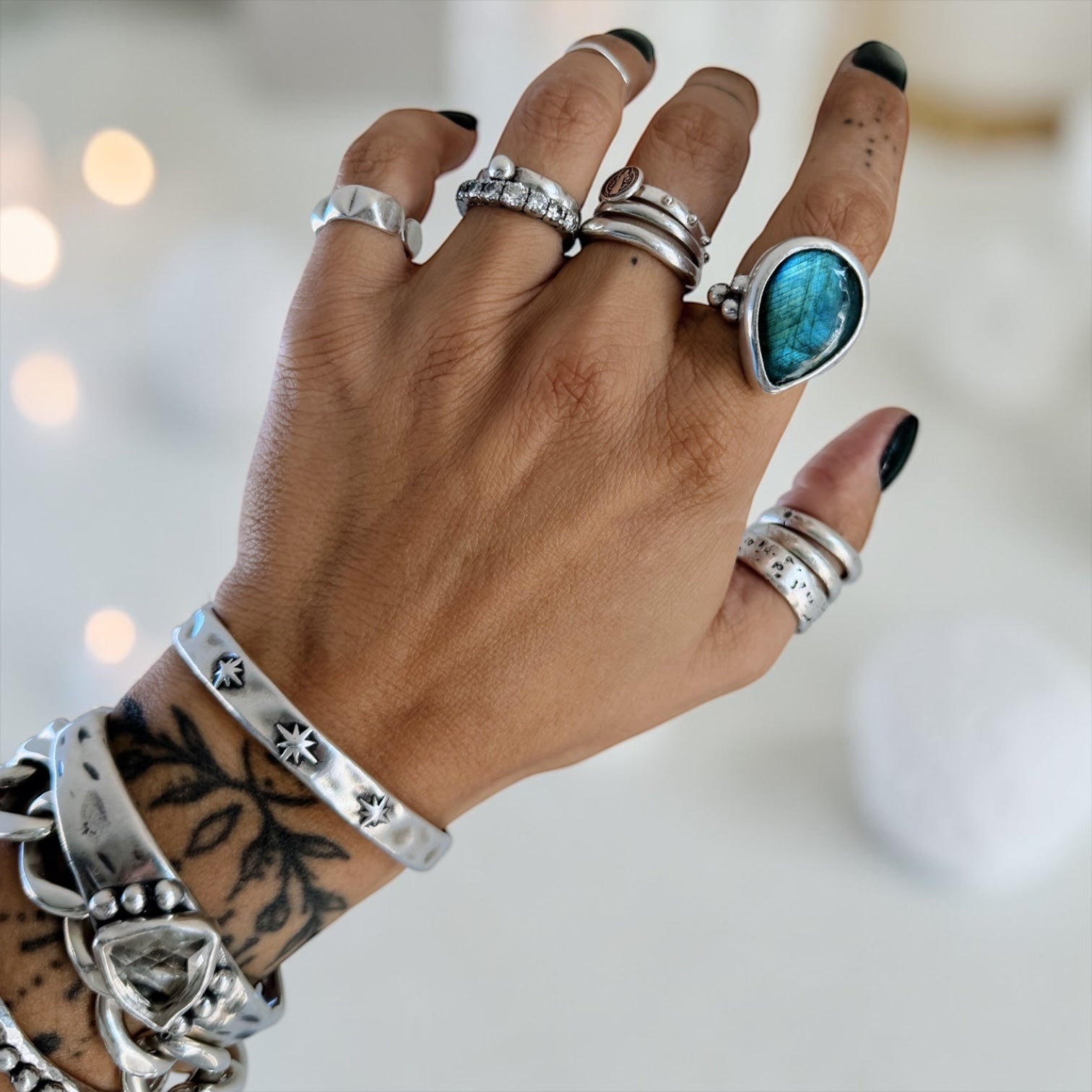 Anillo Lauri Labradorita