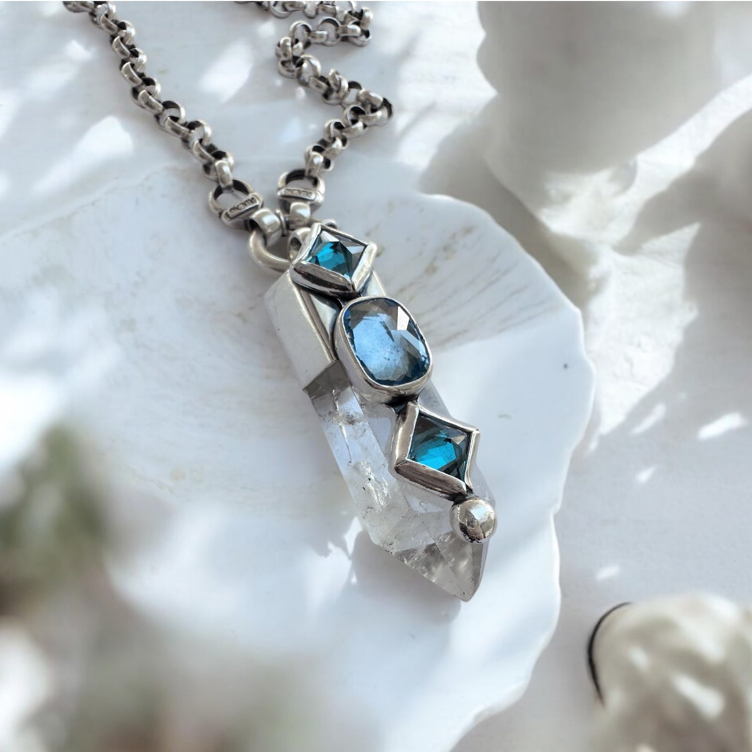 Colgante Punta Cuarzo Paraíso I