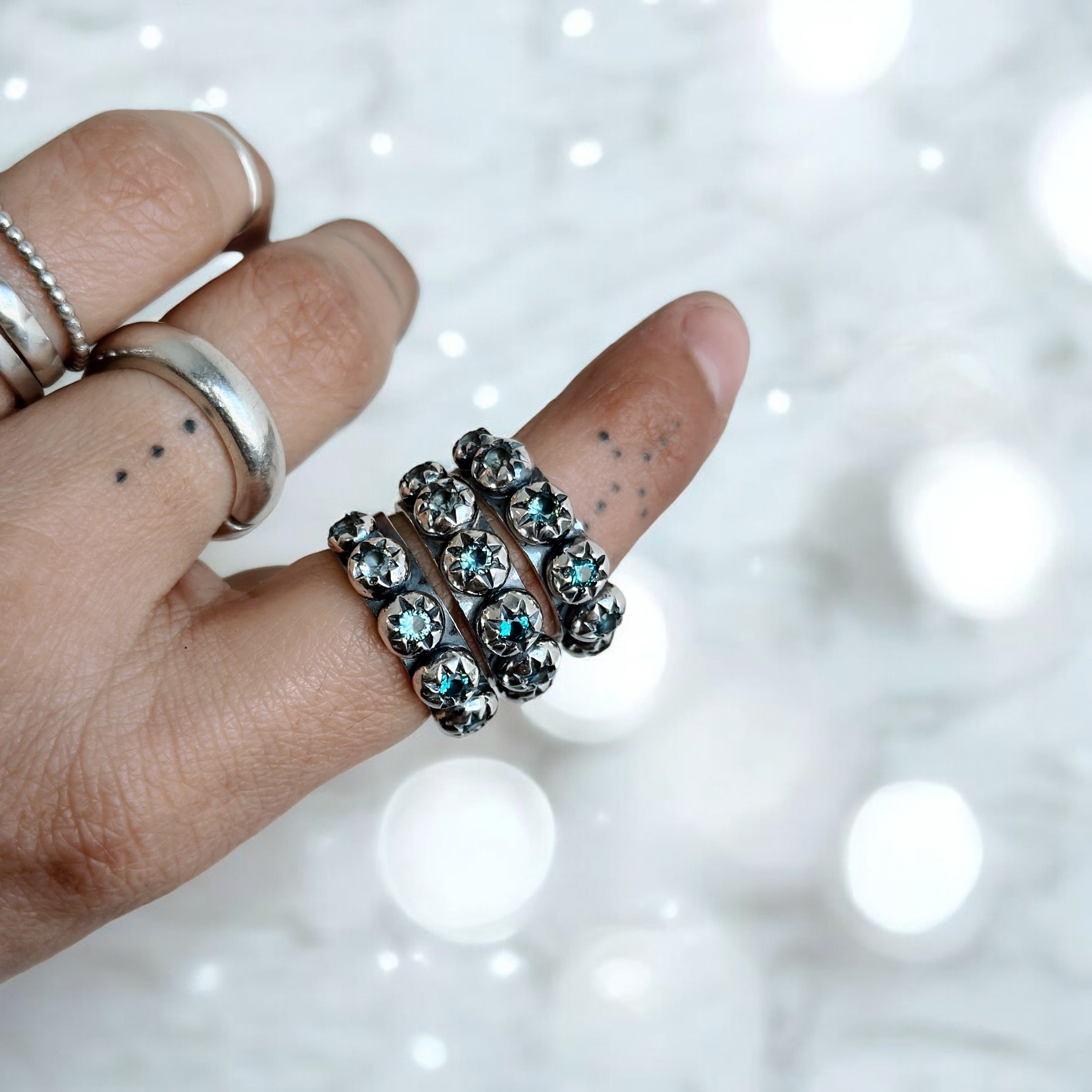 Anillo rock and roll Glam