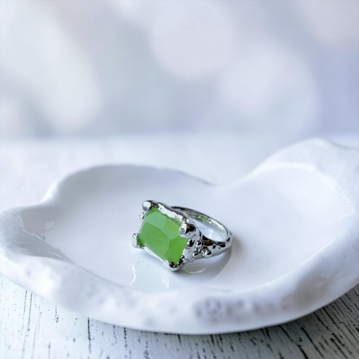 Anillo Allegoria - Apple Green