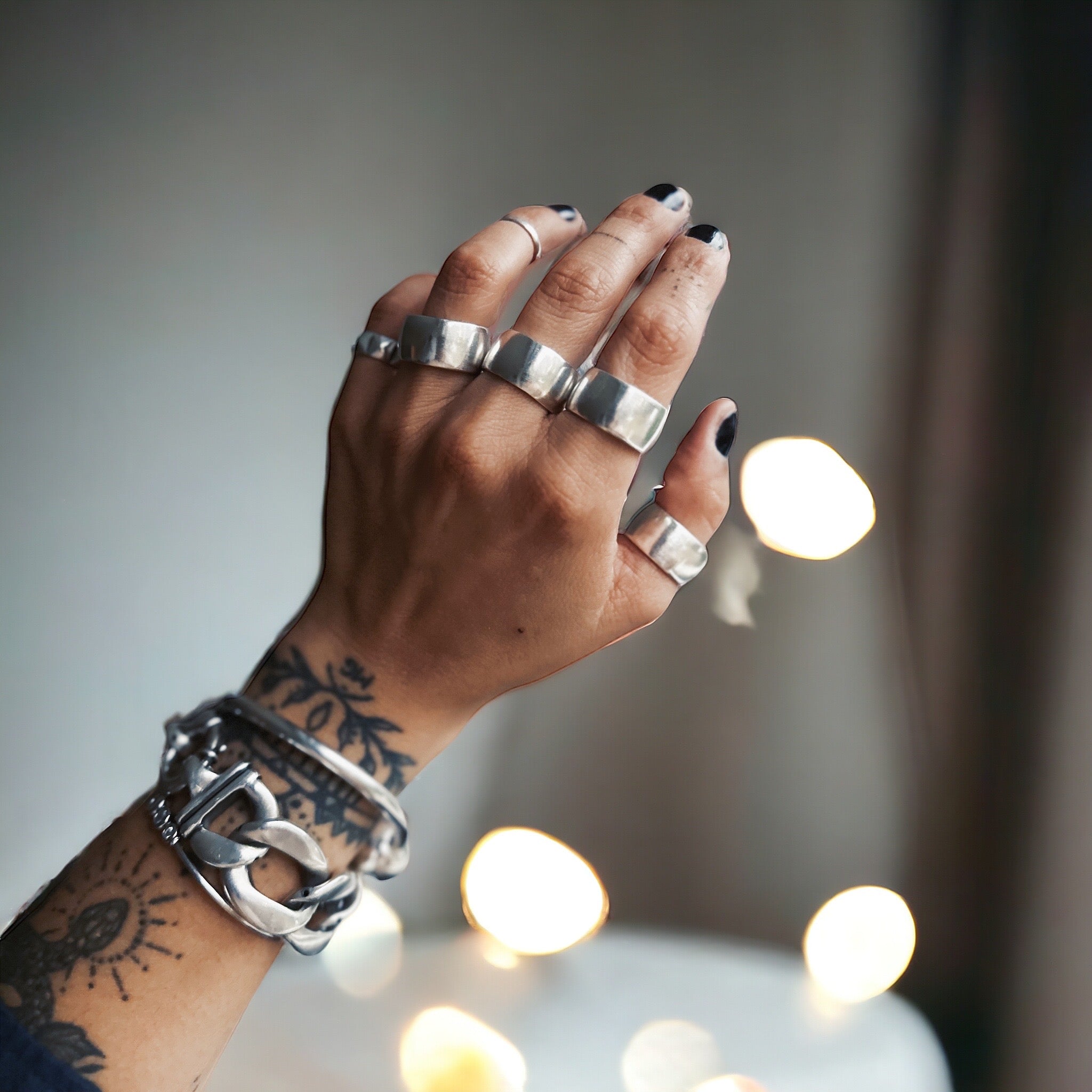 Anillo Argolla Ozzy
