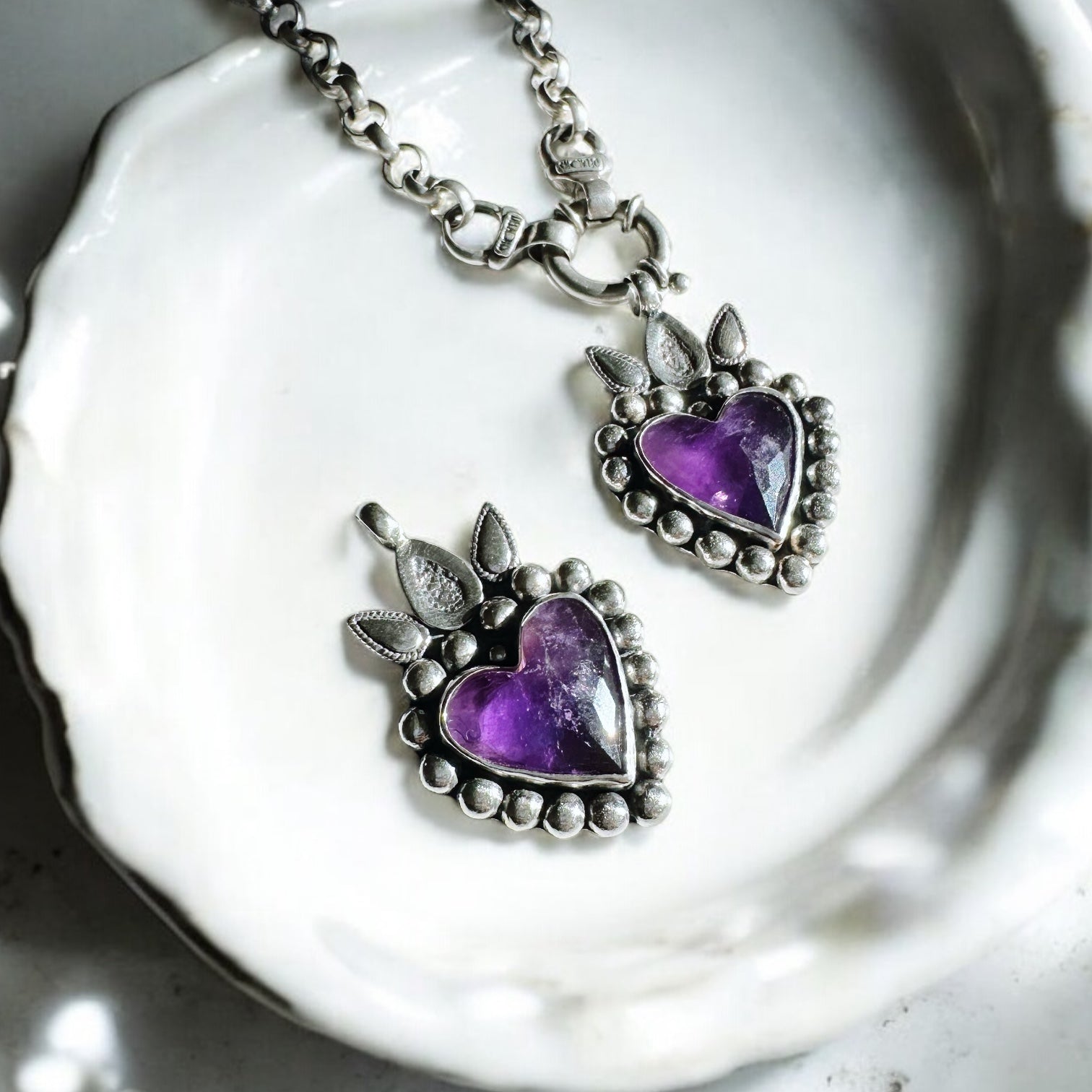 Colgante Guadalupe Amatista