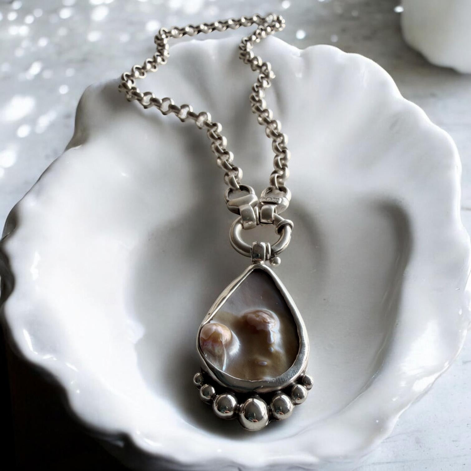 Colgante Perla Blister