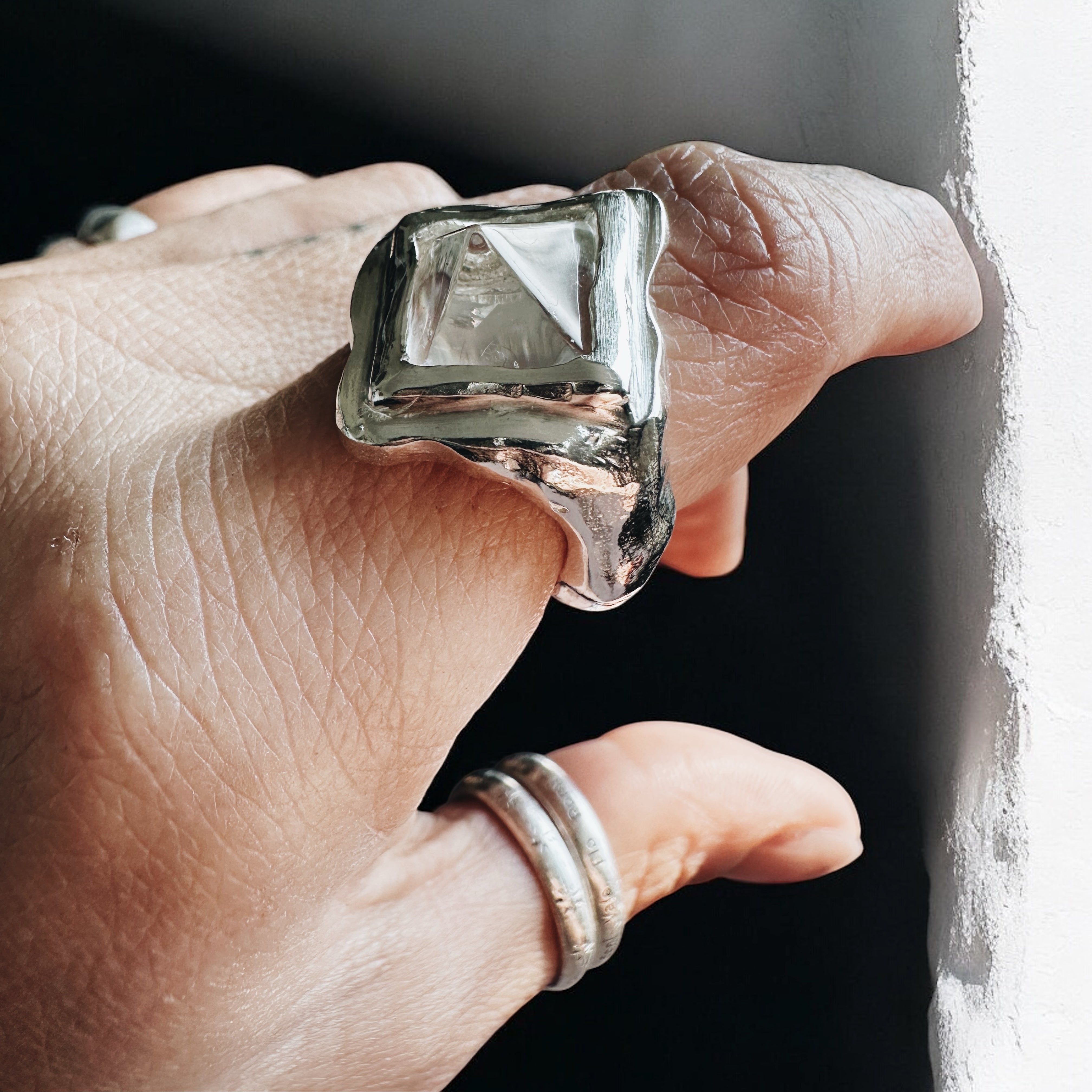 Anillo Piedra Madre - talla 16