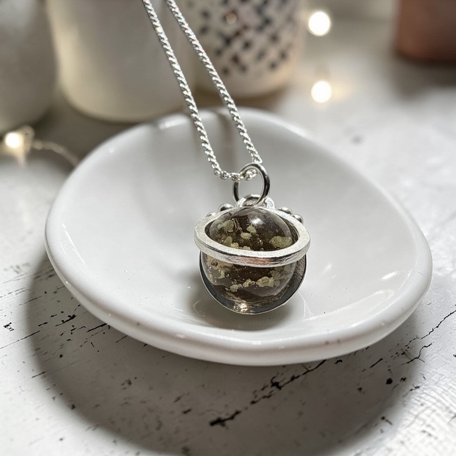 Colgante Mini Halo "L” Lumi Glow