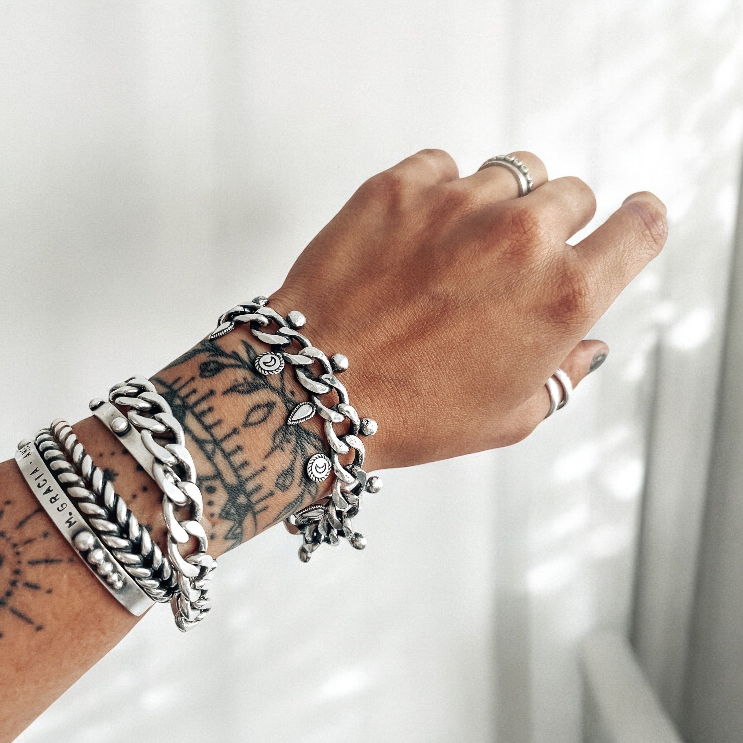 Pulsera Grumet Glam + Mini Halo de regalo - PREVENTA