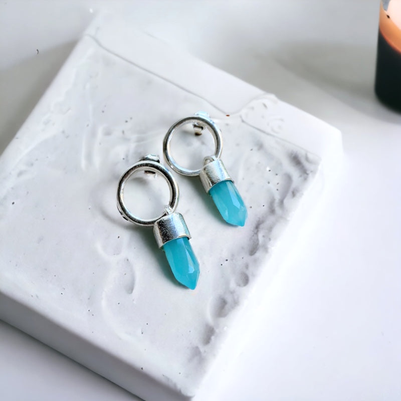 Aros Loop Calcedonia Azul