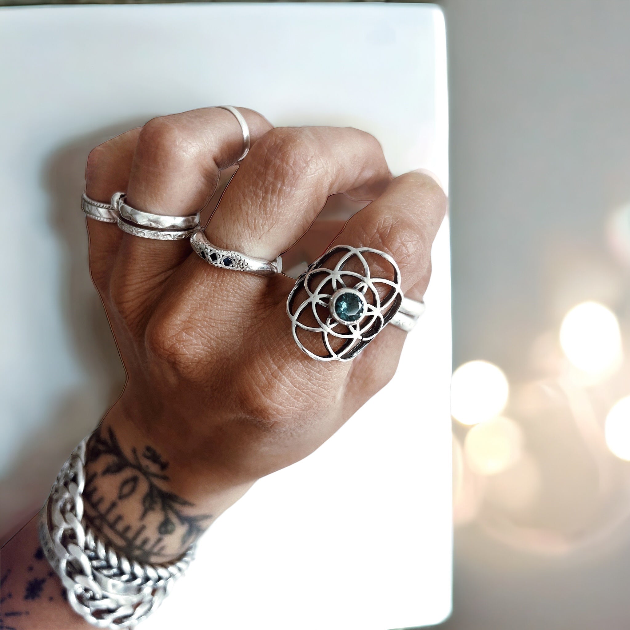 Anillo Semilla de la Vida