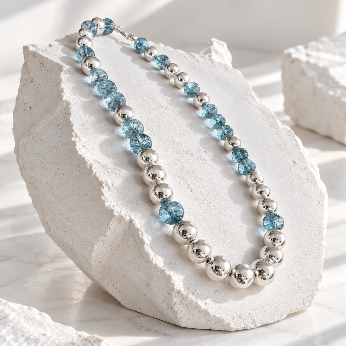 Collar Rocking Balls “ Cielo de Verano”