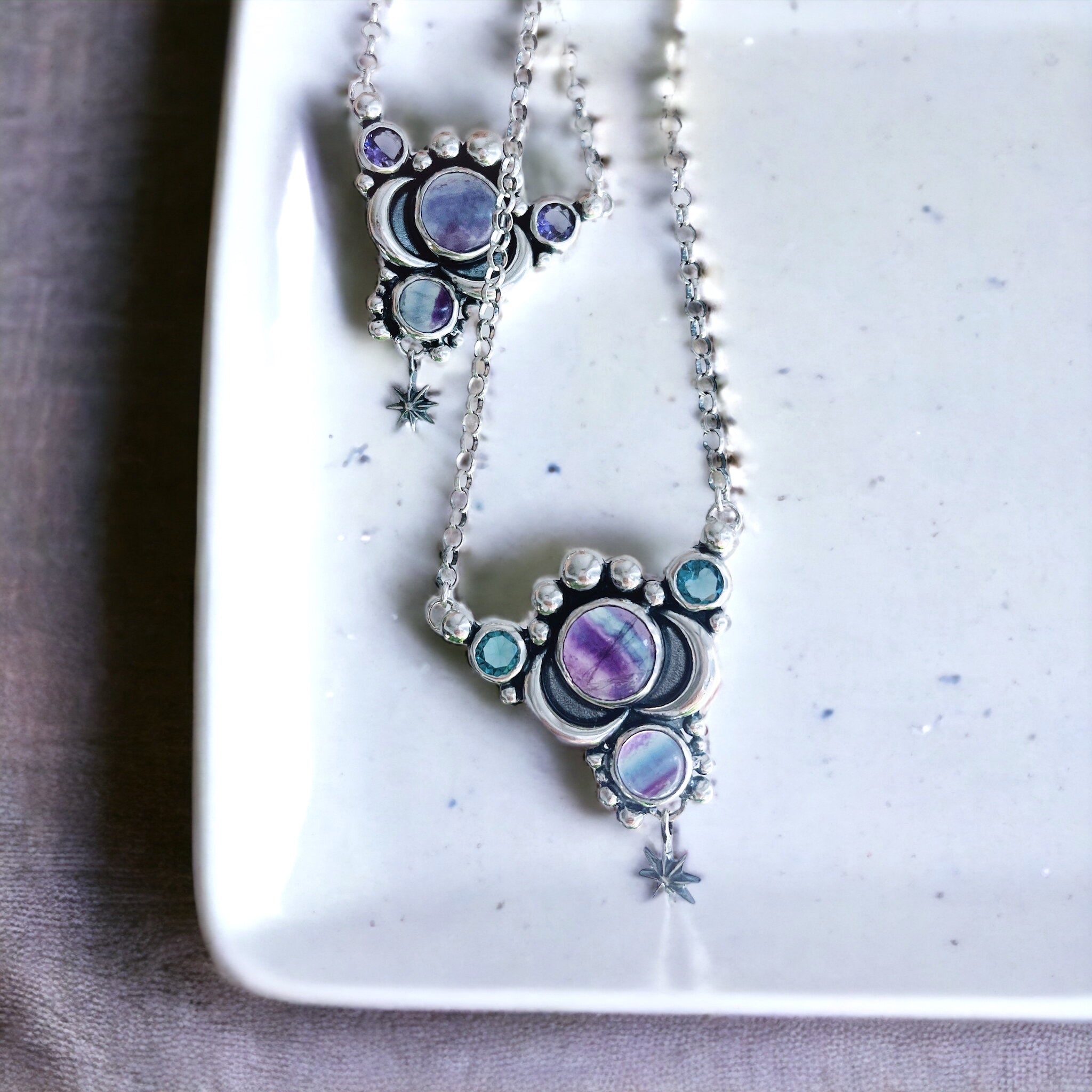 Collar Sailor Moon / Fluoritas