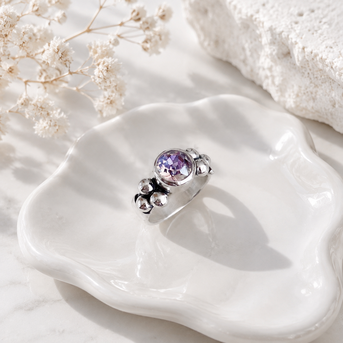 Anillo Elisa Simple - Unicornio