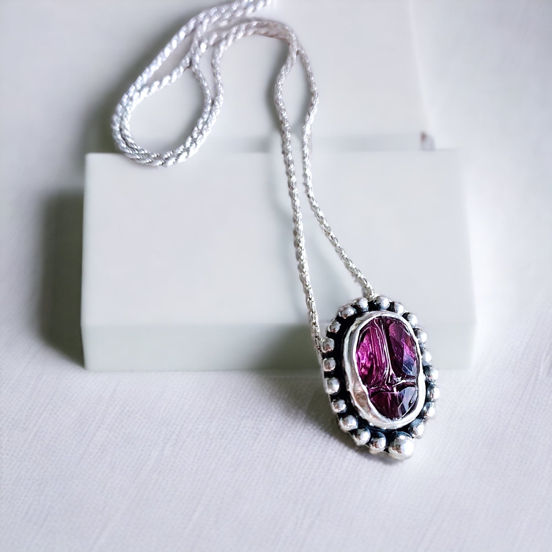 Colgante Escarabajo Cristal Morado swarovski