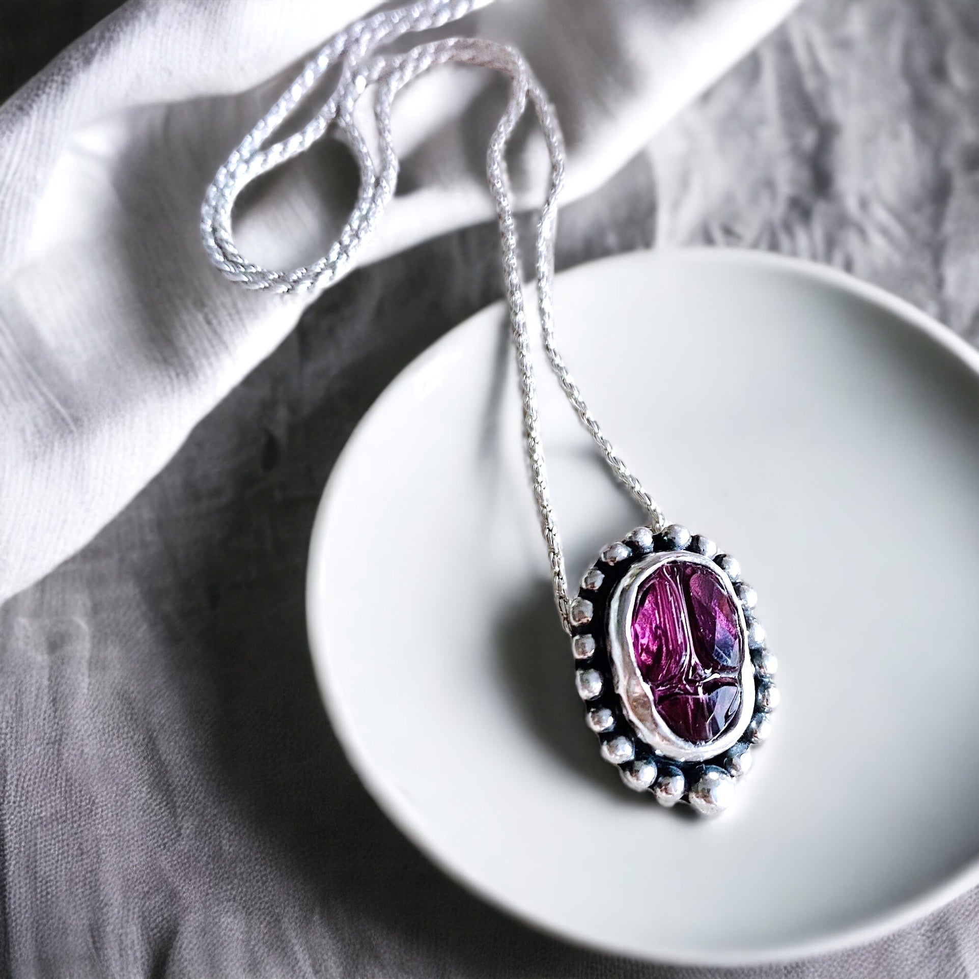 Colgante Escarabajo Cristal Morado swarovski
