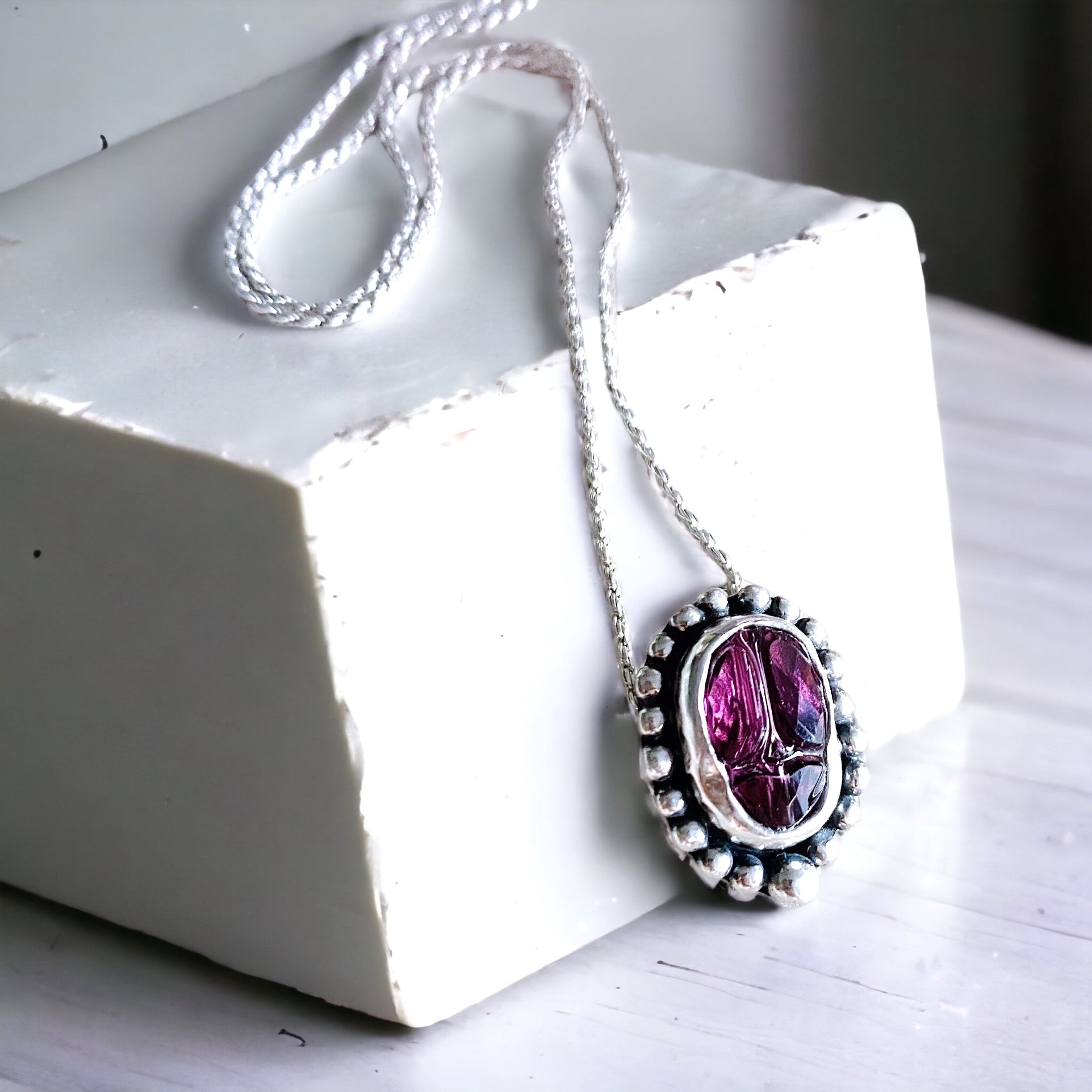 Colgante Escarabajo Cristal Morado swarovski