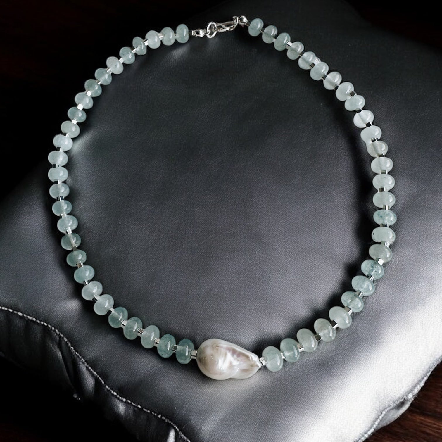Collar Aquamarine