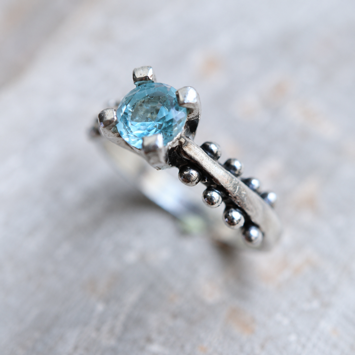 Anillo Flo Pituco / Piedra a elección