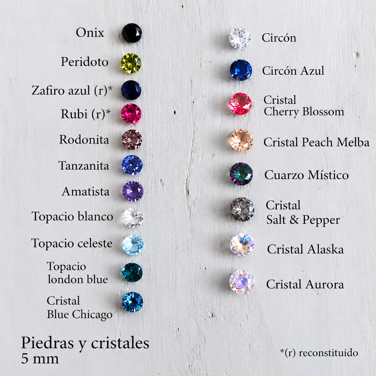 Anillo Flo Pituco / Piedra a elección