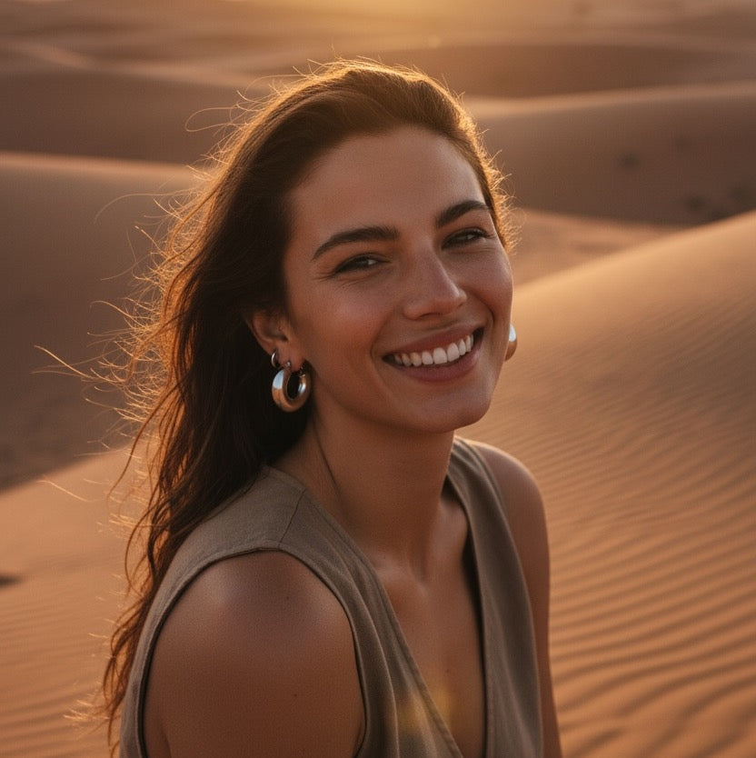 Aros Argolla Mega Maxi Chunky