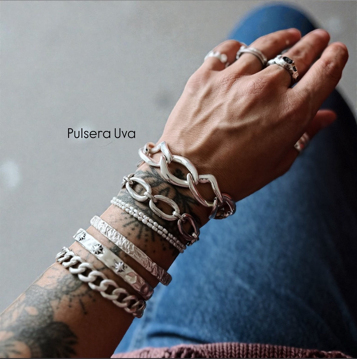 Pulsera Inflada - Uva