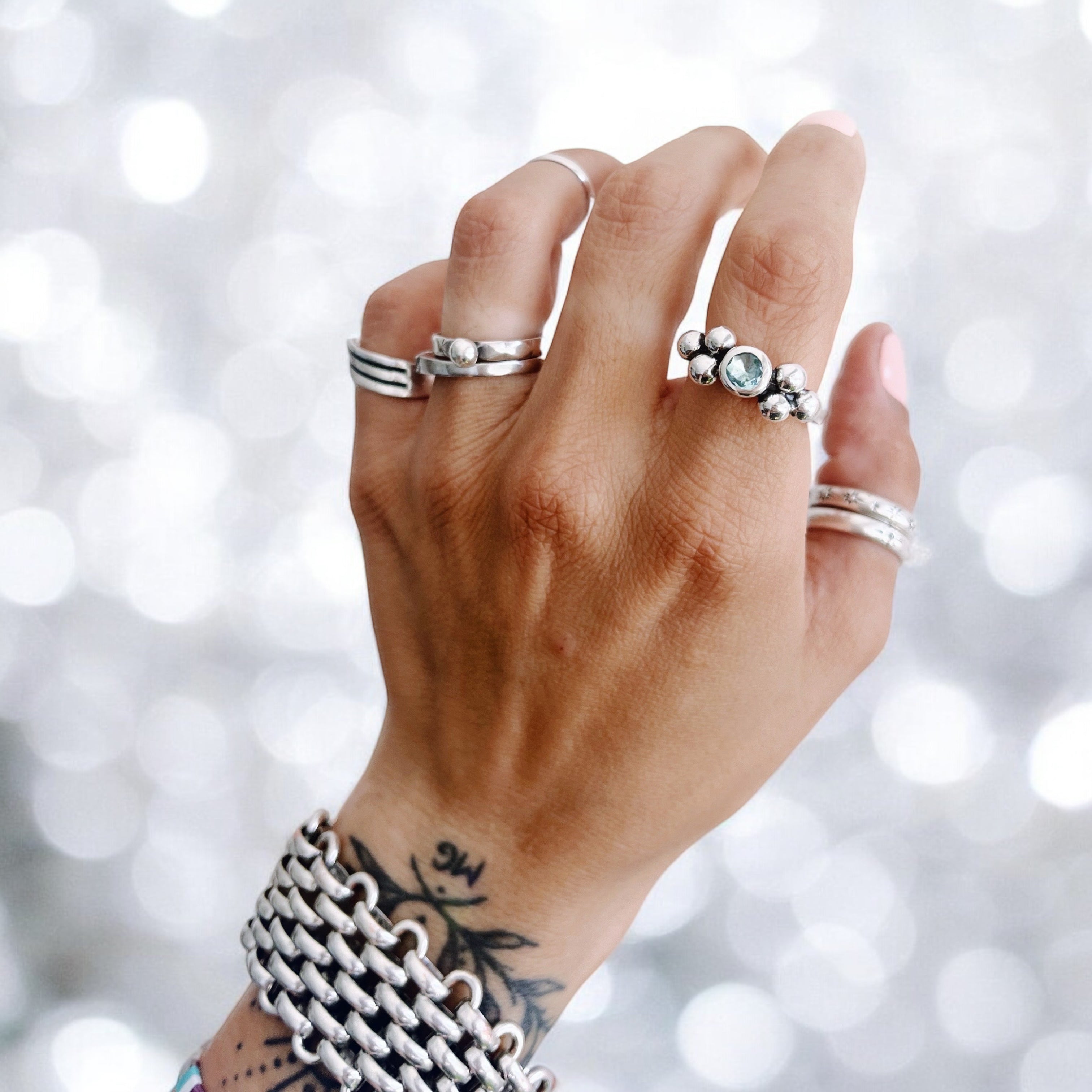 Anillo Grace + Piedra a elección
