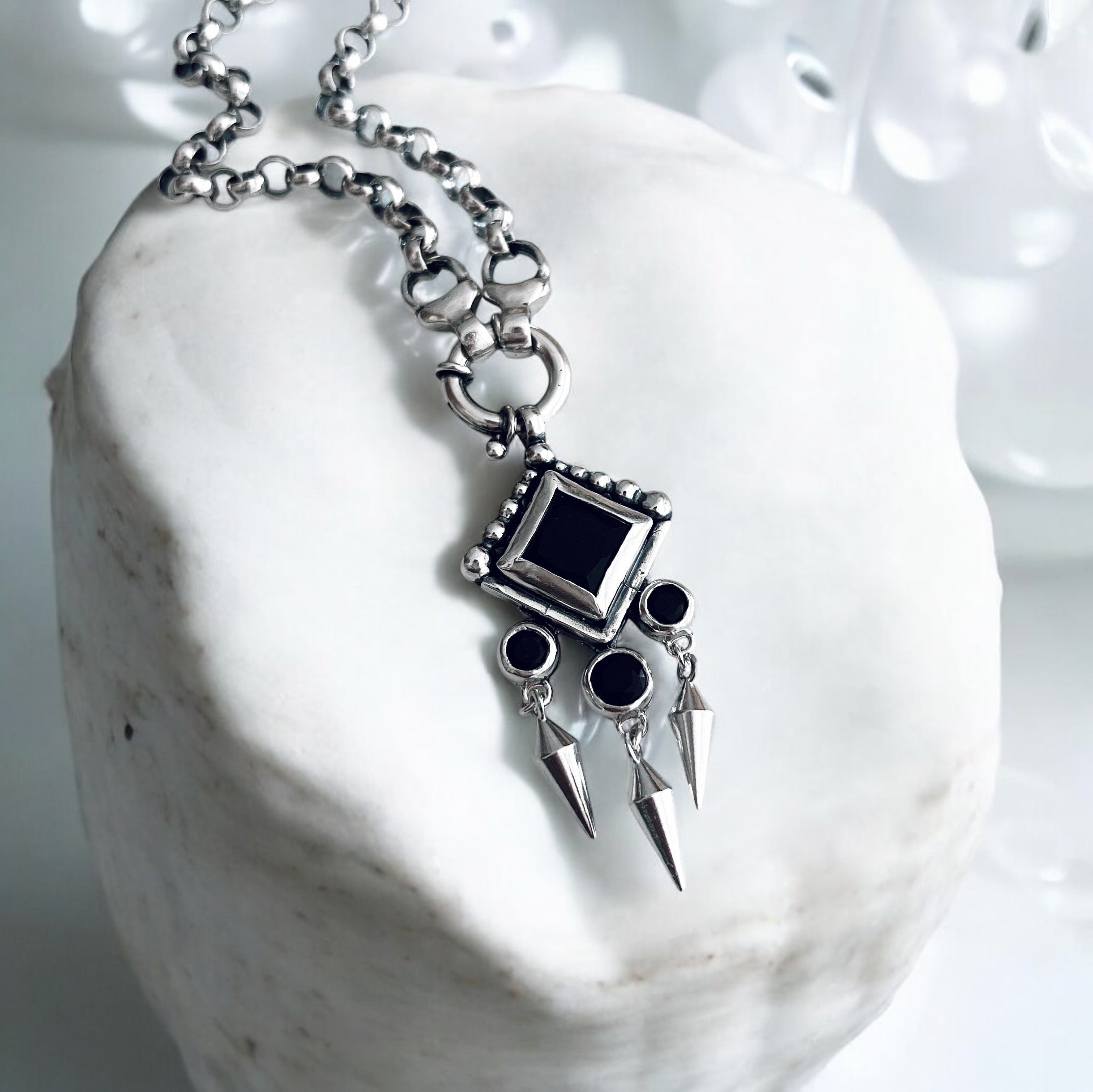 Colgante Prisma Gitano - Onix