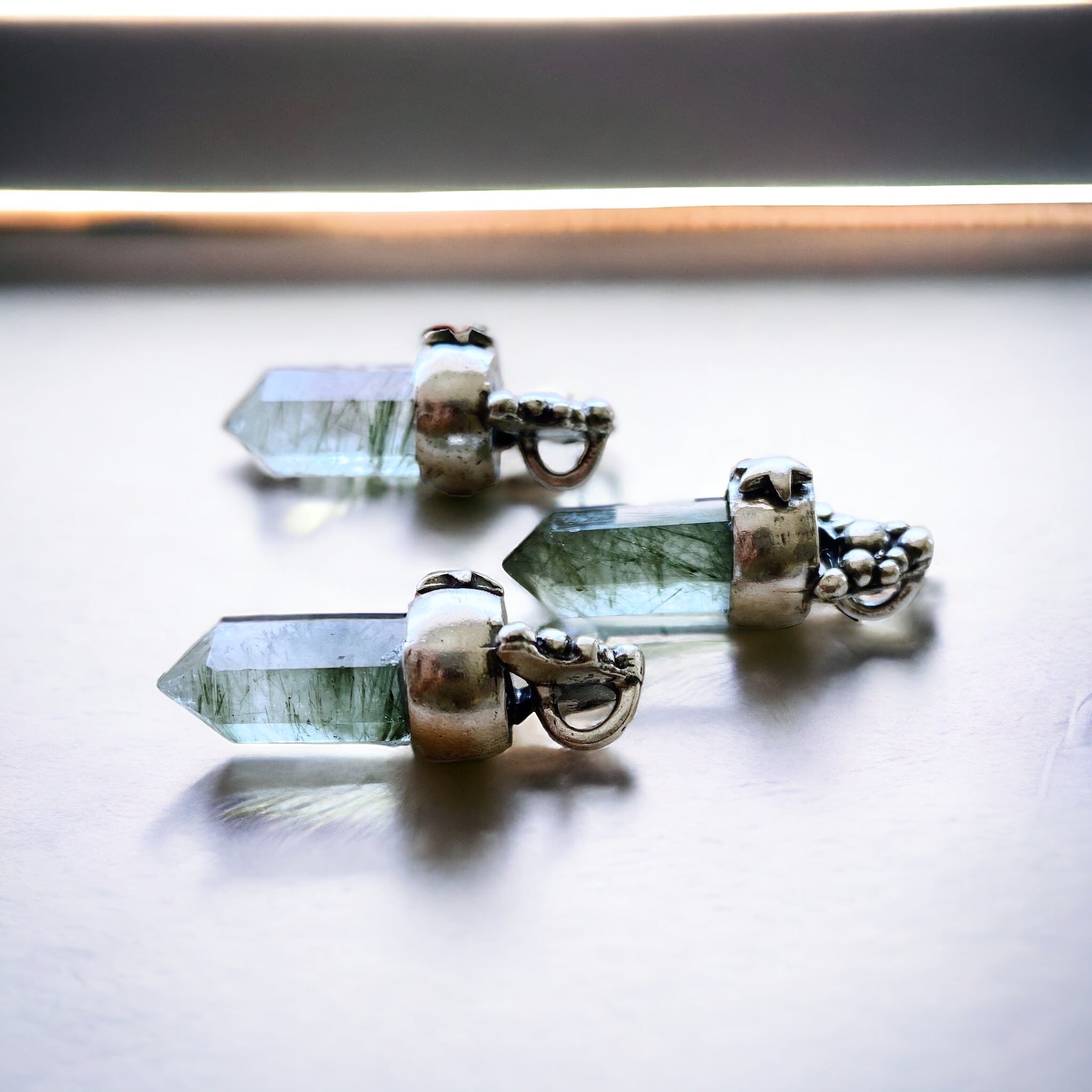 Colgante Punta Estrella Reina Epidoto