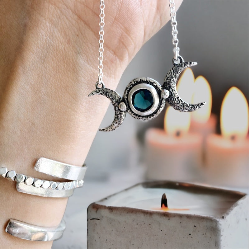 Collar Hecate Topacio London Blue