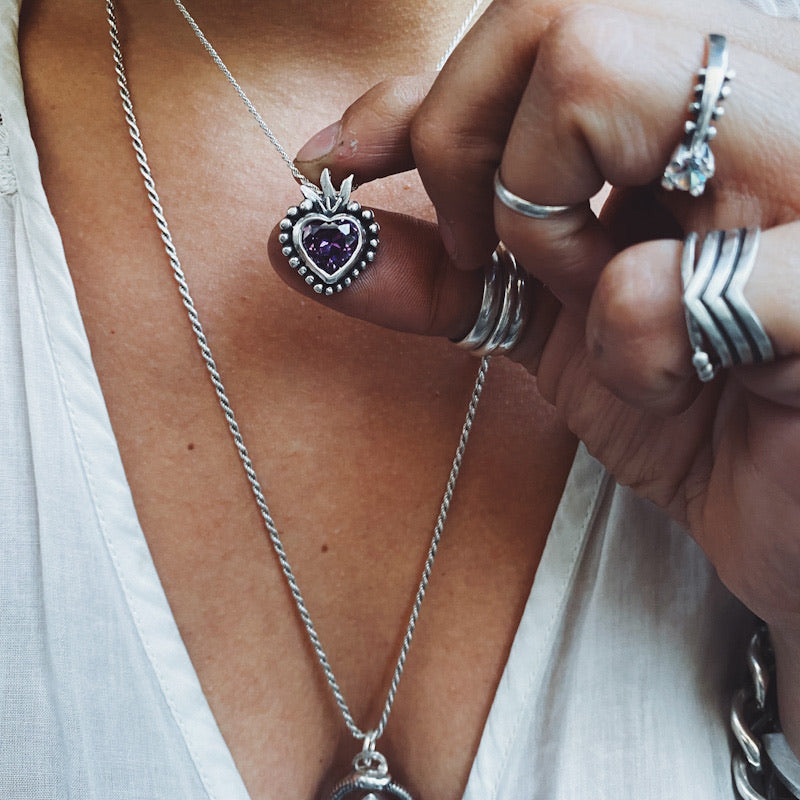 Colgante Detente Fine - Varias Piedras