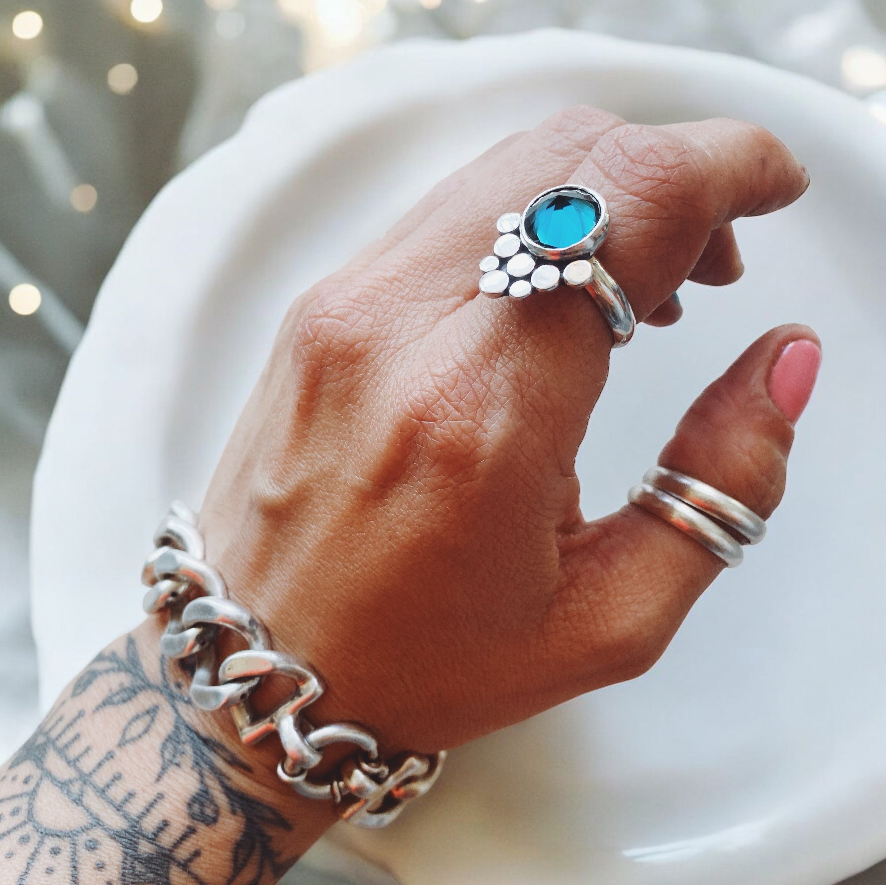 Anillo Romi / elige tu piedra