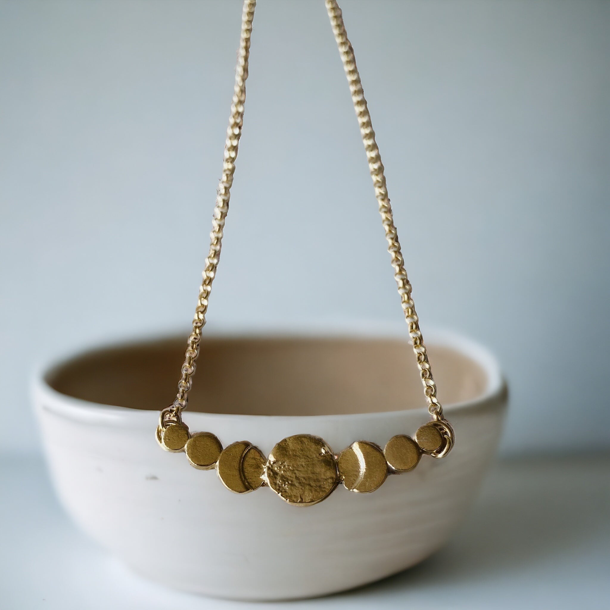 Collar Fases Lunares Gold