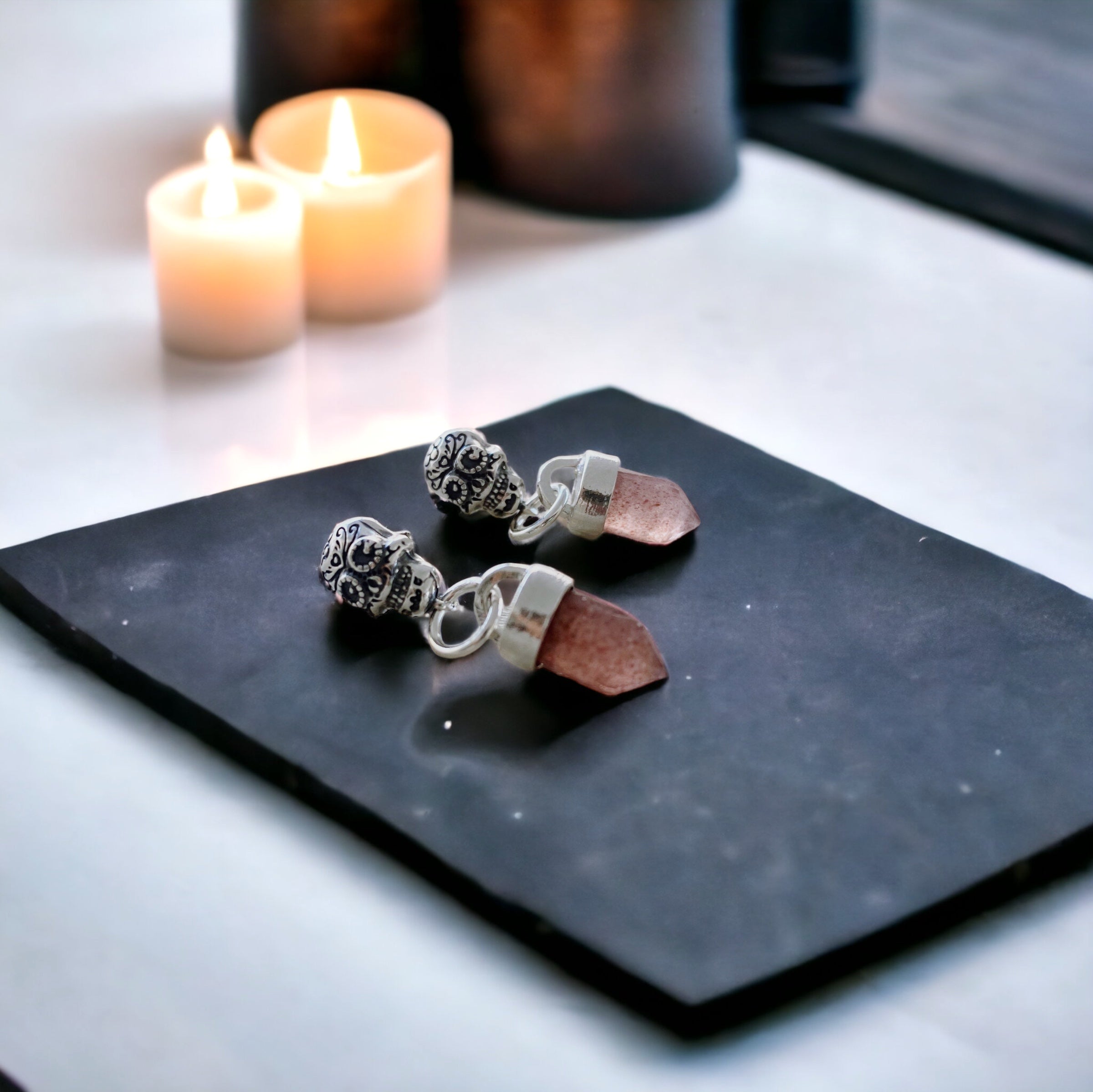 Aros Catrina + Piedra a Elección