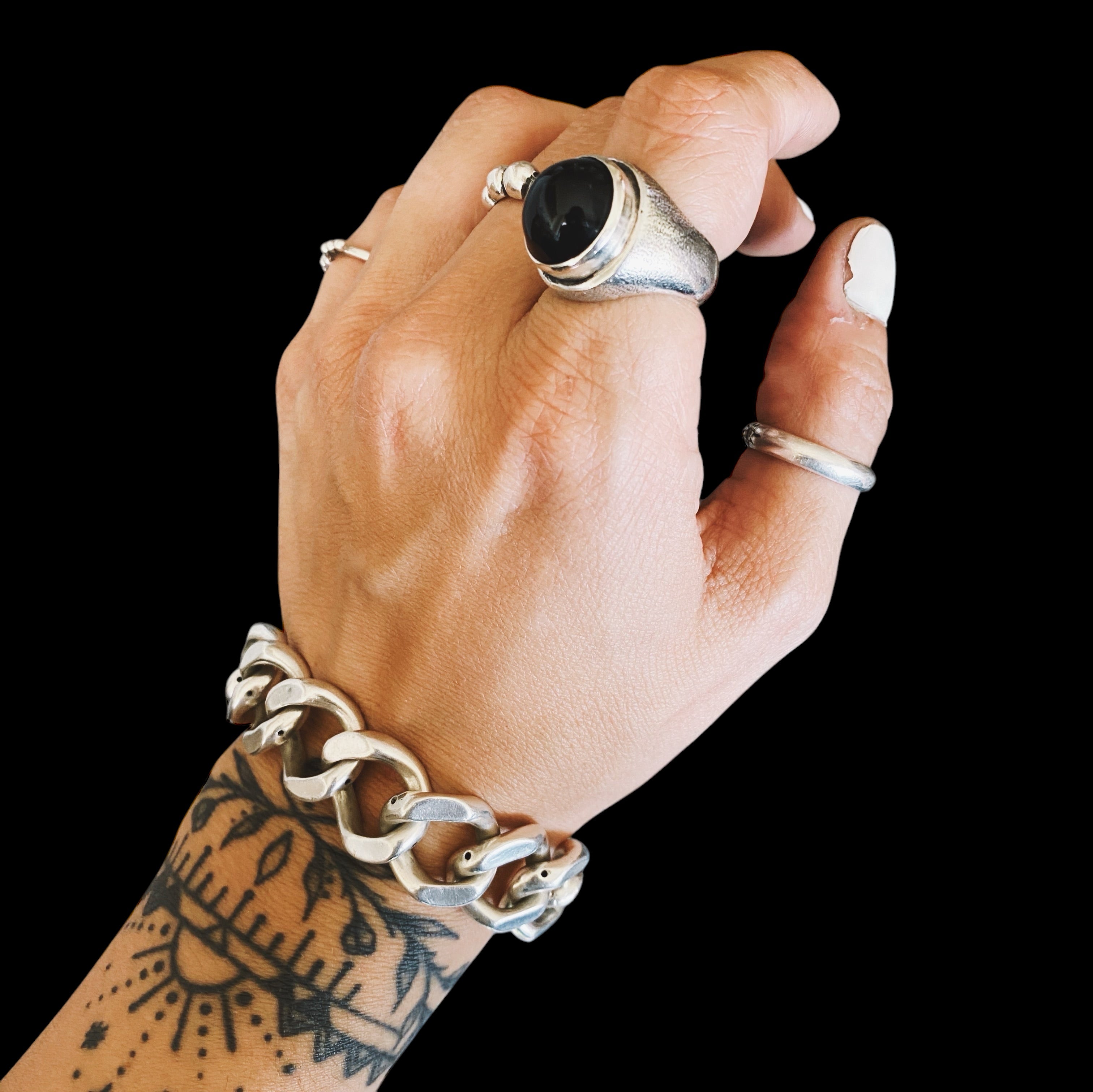 Anillo Sello Onix